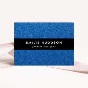 Blue Glitter, Sparkle, Glitter Background Business Card