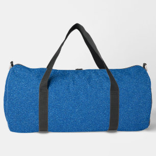 Blue Glitter, Sparkle, Glitter Background Duffle Bag