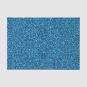 Blue Glitter Tissue Paper