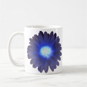 Blue Glow Marigold Mug