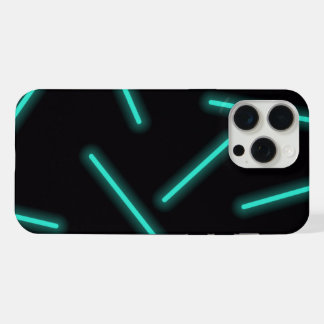 blue glowing iphone 15 pro max case