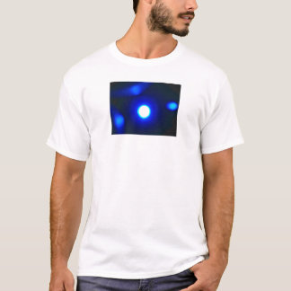 "Blue Glows" White T-Shirt