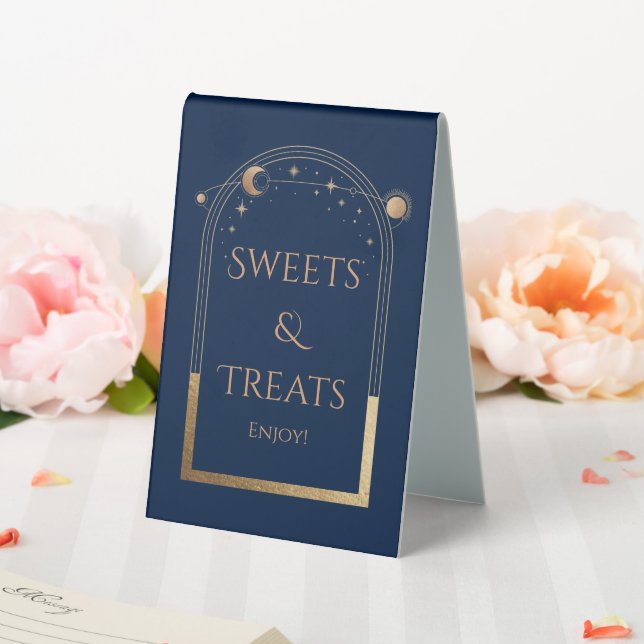 Blue Gold Celestial Sweets & Treats Wedding (In SItu (Wedding))