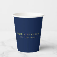 Blue Gold Colours Professional Classical Plain