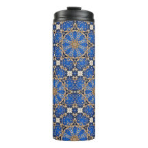 Blue Gold Decorative