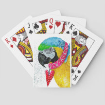 Blue & Gold Macaw Playing Cards