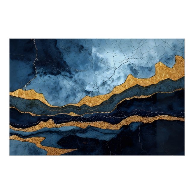 Blue Gold Poster (Front)