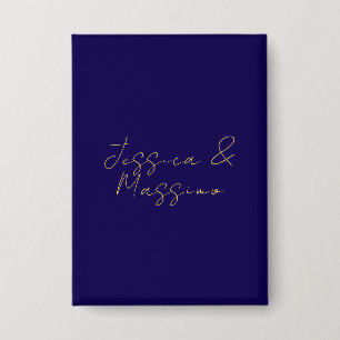 Blue & Gold Professional Trendy Minimalist Names
