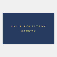 Blue Gold Professional Trendy