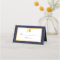 Blue | Gold | White Grad Cap Place Cards