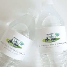 Blue Golf Birthday Par-tee