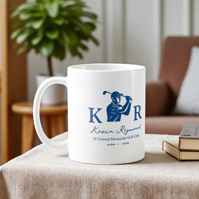 Blue Golfer Mug (Creator Uploaded)