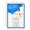 Blue Grad Cap Graduation Party Invitation