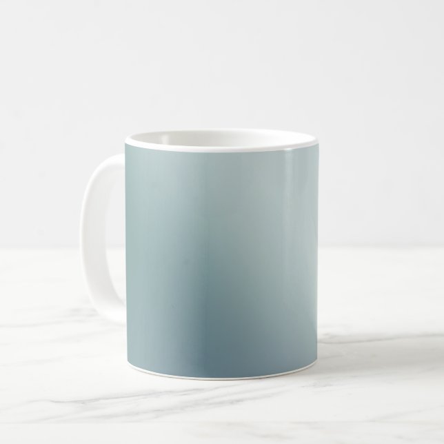Blue Gradient Coffee Mug (Front Left)