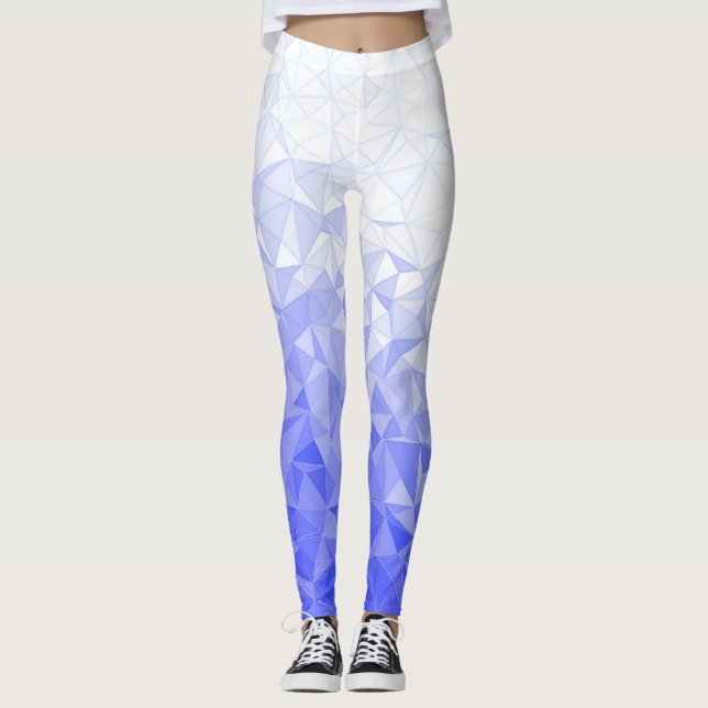 Blue Gradient Leggings (Front)