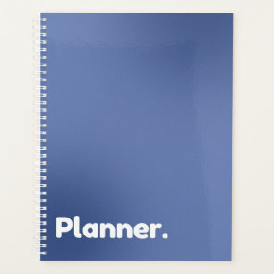 Blue Gradient Undated Planner
