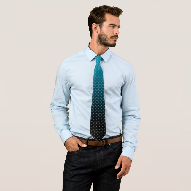 blue gradient with small polka dots tie (In Situ)