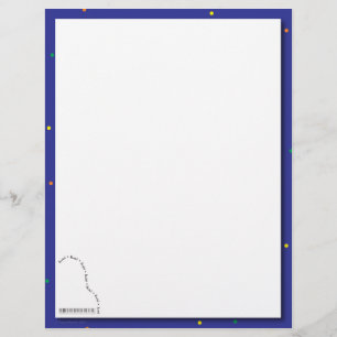 Blue Grand Piano Recital Paper