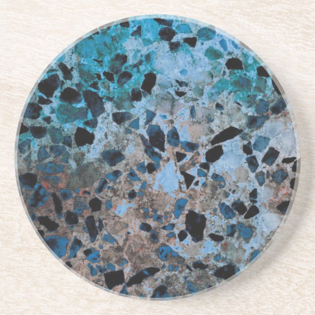Blue Granite Coasters (Front)