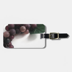 Blue Grapes Luggage Tag
