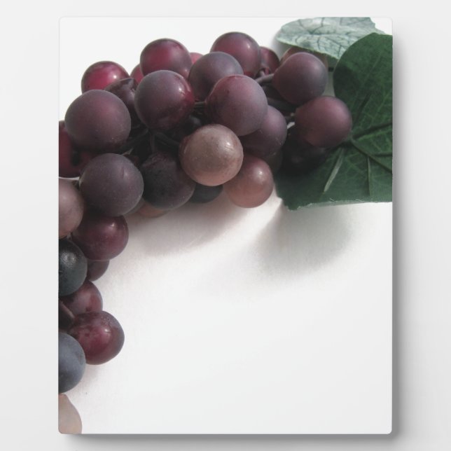 Blue Grapes Plaque (Front)