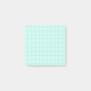 Blue  Graph Paper Maths Post-it Notes
