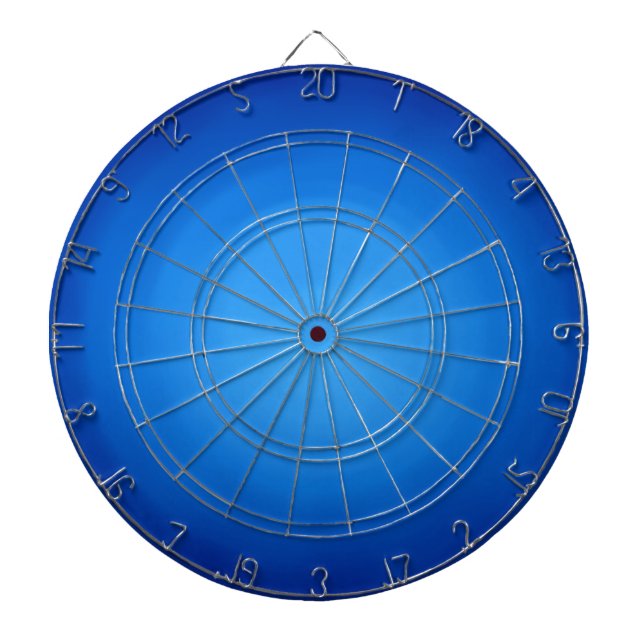 Blue Graphic design Dartboard (Front)