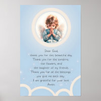 Blue Grateful Child Prayer