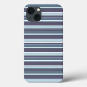 Blue-gray stripes Case-Mate iPhone case