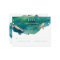 Blue Green and Gold Splatter RSVP