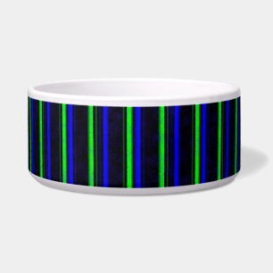 blue green black stripes