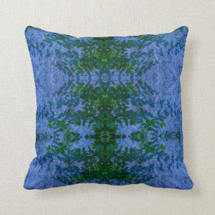 Blue Green Botanic Cushion