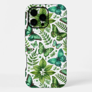 Blue-Green Butterflies iPhone 16 Pro Max Case