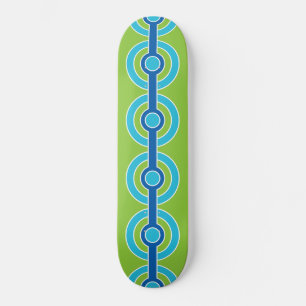 Blue / Green Circles skateboards