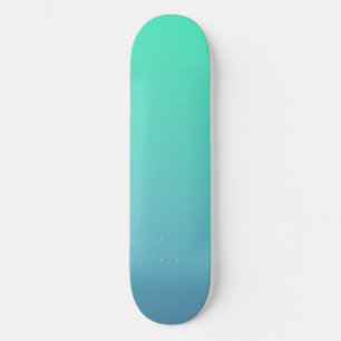 Blue Green Colour Skateboard
