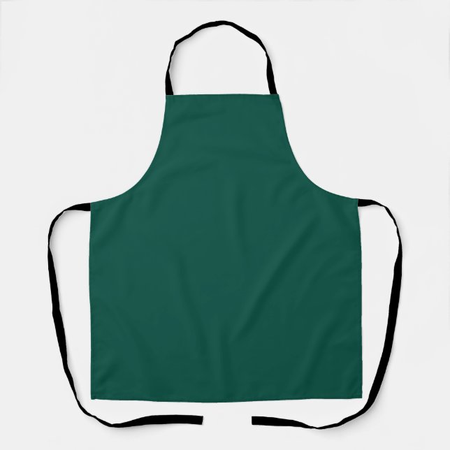 Blue-green (colour wheel) Deep Sea Green  Apron (Front)