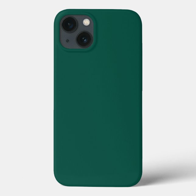 Blue-green (colour wheel) Deep Sea Green  Case-Mate iPhone Case (Back)