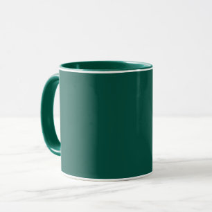 Blue-green (colour wheel) Deep Sea Green Mug