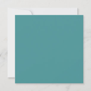 Blue Green Denim Smokey Topaz Solid Colour Card
