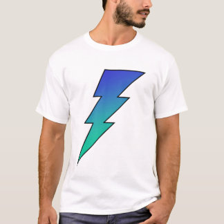 Blue Green Lightning Bolt! T-Shirt