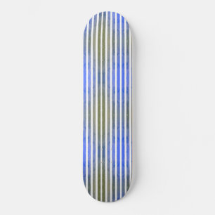 blue-green lines skater skateboard