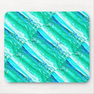 blue/green maui wave Thunder_Cove Mouse Pad