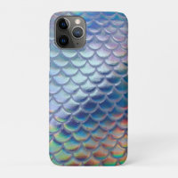 Blue Green Mermaid Fish Scales Holographic Trendy