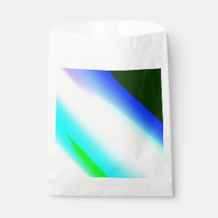 Blue green rainbow abstract texture pattern art  t favour bag