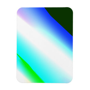 Blue green rainbow abstract texture pattern art  t magnet
