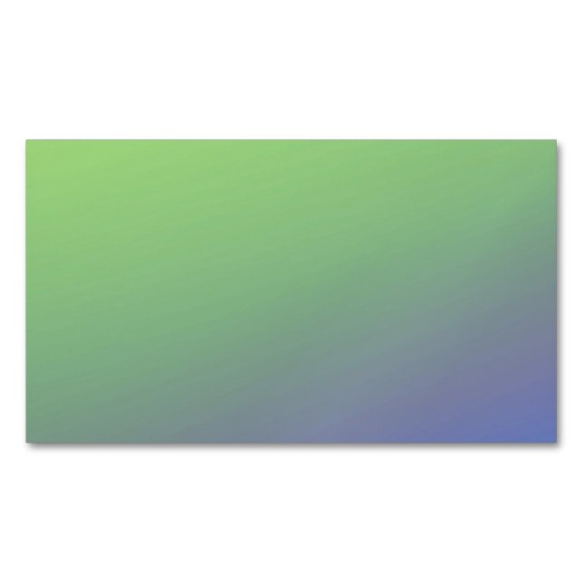 Blue green rainbow abstract texture pattern art  t 	Magnetic business card (Front)