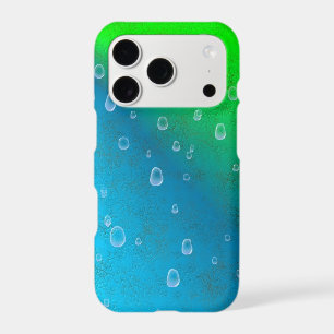 Blue Green Rainbow in Elephant Skin Leather Optik