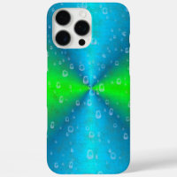 Blue Green Rainbow in Elephant Skin Leather Optik