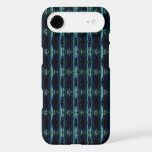 Blue Green Rainbow Stars , Artdeco Pattern