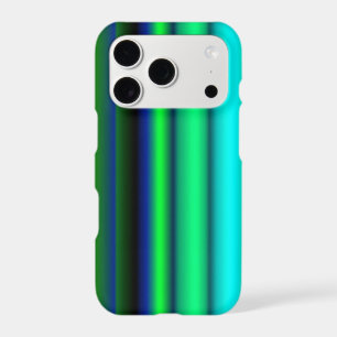 Blue Green Rainbow Stripes